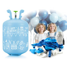 Helio balionų cilindras 0.20 m3 su balionais ir juostele Ricokids