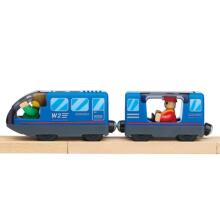 Tooky Toy medinė gaisrinė traukinio greitosios pagalbos mašina 70 vnt.