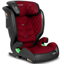 Nukido Louis automobilinė kėdutė juoda-raudona 15-36 kg ISOFIX