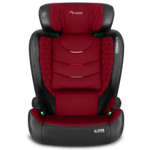 Nukido Louis automobilinė kėdutė juoda-raudona 15-36 kg ISOFIX