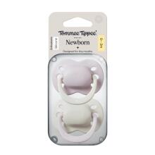TOMMEE TIPPEE silikoninis čiulptukas CLOSER TO NATURE 0-2 mėn., 2 vnt., asort., 433660