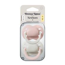 TOMMEE TIPPEE silikoninis čiulptukas CLOSER TO NATURE 0-2 mėn., 2 vnt., asort., 433660