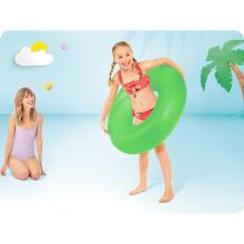 Neoninis plaukimo žiedas 91 cm - 3 spalvos INTEX 59262 žalias