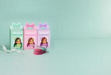 Sraigių plaukų dažymo kreida, žalia