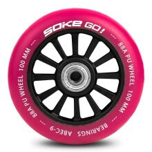Scooter ratukai 100 mm Ruby 2 vnt.