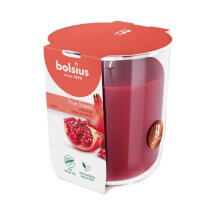 Scented candle glass True Scents &Oslash;97x85mm pomegranate