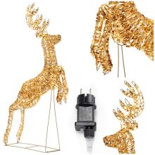 LED šventinis elnias dekoracija 120 LED CL1243