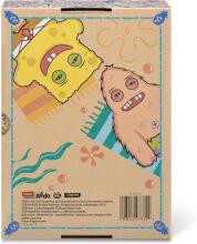 Fuggler x SpongeBob SquarePants (SpongeBob) – juokingas bjaurus monstriuko pliušinis žaislas su žmogaus dantimis
