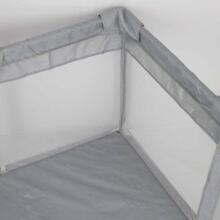 La Bebe™ Travel Playpen Art.KX3011 Grey  Vaikų žaidimų aikštelė 120x120 cm