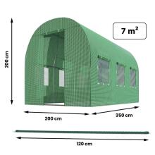 Sodo tunelis 2 x 3,5 m (7 m2) Plonos