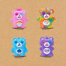 „Fuggler Care Bears“ 23 cm pliušinis žaislas (Togetherness Bear) iš „ZURU“ – juokingas bjaurus monstras, minkštas žaislas su žmogaus formos dantimis, kolekcinis pliušinis žaislas vaikams, paa