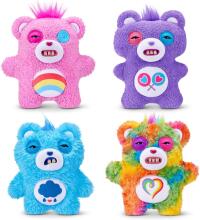 „Fuggler Care Bears“ 23 cm pliušinis žaislas (Togetherness Bear) iš „ZURU“ – juokingas bjaurus monstras, minkštas žaislas su žmogaus formos dantimis, kolekcinis pliušinis žaislas vaikams, paa