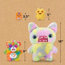 „Fuggler Care Bears“ 23 cm pliušinis žaislas (Togetherness Bear) iš „ZURU“ – juokingas bjaurus monstras, minkštas žaislas su žmogaus formos dantimis, kolekcinis pliušinis žaislas vaikams, paa