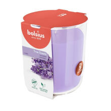 Candle scented glass jar True Scents &Oslash;97x85mm lavender