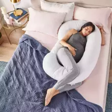 La Bebe™ Maternity Pillow Cotton Sì -Duo Art.40579838 Nordic Florals. Multifunctional maternity pillow with memory foam filling