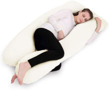 La Bebe™ Cushy Maternity Pillow Art. 70608146 Nordic Seeds. Multifunctional Pregnancy Pillow (U-Shaped), Polyester Fiber Filling, 155×80 cm