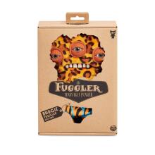 Fuggler Annoyed Alien (Leopard) 23cm - Exclusive Underoo Mcgoo by ZURU juokingas bjaurus monstras, pliušinis kolekcinis žaislas – ginger, vaikiškas minkštas žaislas