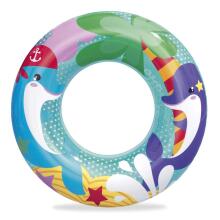 Paplūdimio Plaukimo Žiedas Jūros Nuotykiai Vaikams Bestway 36113 Delfinas