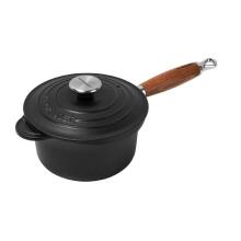 Ketaus puodas padažui &Oslash;18cm / 1.8L juodas
