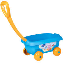 SMOBY Vežimėlis su Kibiru ir Smėlio Priedais Peppa Piga