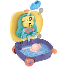 WOOPIE 3-in-1 Sand Set Suitcase Dog + Water Toy - 8 pcs.