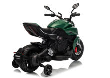 Baterijomis maitinamas motociklas XMX656 Žalias