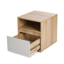 Klups Dalia Art.276070 White/Pine Naktinis staliukas