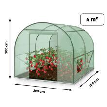 Sodo tunelis šiltnamis 2 x 2 m (4m2) Plonos
