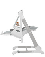 Carrello Cascata Art.276961 Space Grey daugiafunkcinė maitinimo kėdė