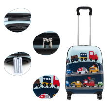 Vehicles Suitcase+Backpack  Art.BC-P-002 Vaikų lagaminas ant ratų