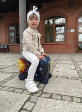 Solar System Suitcase Ride On Art.BC-KOS-002 3-in-1 suitcase on wheels