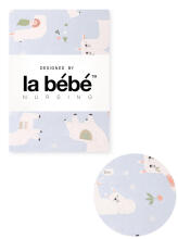 La bebe™ Cotton Nappy Wild life Art.156121 Nappies (cotton) 78х72 cm