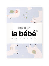 La bebe™ Cotton Nappy Wild life Art.156121 Nappies (cotton) 78х72 cm