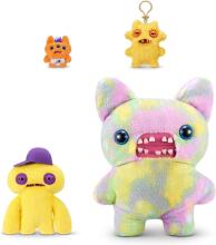 „Fuggler Fugg Life“ 22 cm pliušinis žaislas (kalmaras) iš „ZURU“ – juokingas bjaurus monstras, minkštas žaislas su žmogaus formos dantimis, beprotiškai mielas kolekcinis daiktas vaikams ir pa