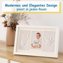 Huborns Art for Baby Art.277229  Rankų ir kojų atspaudas trijų dalių rėmas