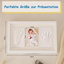 Huborns Art for Baby Art.277229  Rankų ir kojų atspaudas trijų dalių rėmas