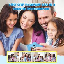 Print Digital Kids Camera Art.277231 Vaikams skirtas momentinis skaitmeninis fotoaparatas
