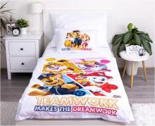 Faro Tekstylia Disney Bedding Paw Patrol Art.277233 medvilnės patalynės komplektas 100x135 + 40x60 cm