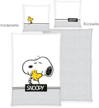 Faro Tekstylia Disney Bedding Snoopy Art.277234 medvilnės patalynės komplektas 135x200/80x80 cm