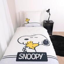 Faro Tekstylia Disney Bedding Snoopy Art.277234 medvilnės patalynės komplektas 135x200/80x80 cm