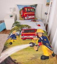 Faro Tekstylia Disney Bedding Feuerwehr Art.277235 medvilnės patalynės komplektas 135x200/80x80 cm