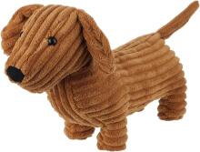 Apricot Lamb - Pliušinis žaislas Clare Taksas 34 cm - Minkštas pliušinis žaislas šuniui, dovana vaikams (šviesiai rudas)