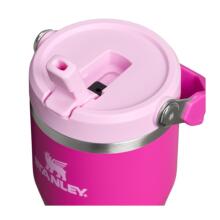 Termospuodelis su šiaudeliu &bdquo;The IceFlow Flip Straw 2.0 Tumbler 0.59L&ldquo; violetinis