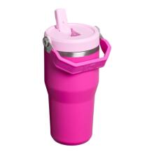 Termospuodelis su šiaudeliu &bdquo;The IceFlow Flip Straw 2.0 Tumbler 0.59L&ldquo; violetinis