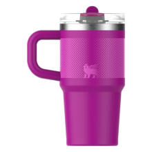 Termospuodelis su šiaudeliu The Quencher ProTour Flip Straw Tumbler 0.59L violetinė