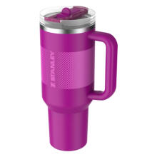 Termosinis puodelis su šiaudeliu The Quencher ProTour Flip Straw Tumbler 1.18L violetinė