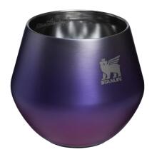 Kokteilių termo stiklinė &bdquo;The Lifted Spirits 2-in-1 Cocktail Glass 0.42L&ldquo; violetinė