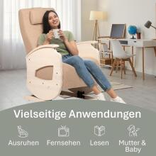 NeiLux Design Relaxing Rocking Chair Art.278412 Grey supamoji kėdė