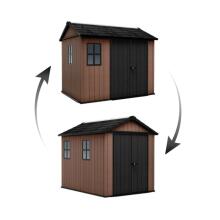 Sodo namelis Newton Plus 9x7,5 rudas