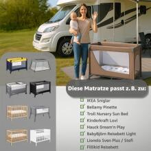 Travel Mattress Art.278757 Owls tinginių čiužinys kelioninėms lovelėms
